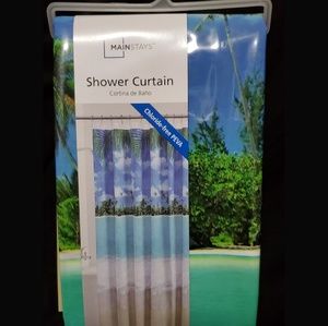 Beach Scene Shower Curtain